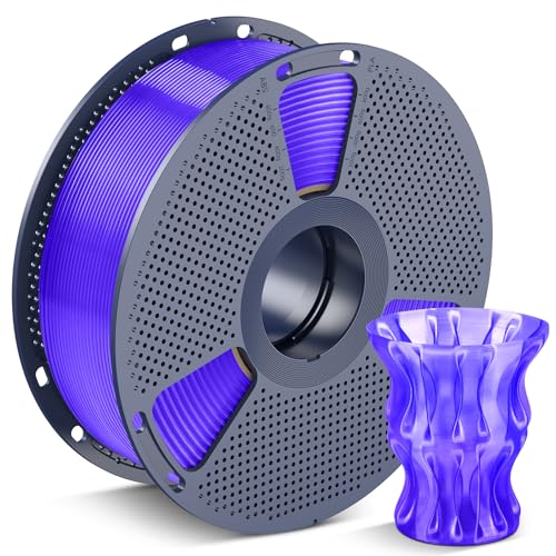 SUNLU PLA Filament 1.75mm Transparente, 3D Drucker Filament PLA 1.75mm, 3D Filament Maßgenauigkeit +/- 0,02mm, Passend Für Sie Meisten FDM 3D Drucker, 1KG Spule. (Transparent Lila) SUNLU PLA Filament 1.75mm Transparente, 3D Drucker Filament PLA 1.75mm, 3D Filament Maßgenauigkeit +/- 0,02mm, Passend Für Sie Meisten FDM 3D Drucker, 1KG Spule. (Transparent Lila) von SUNLU