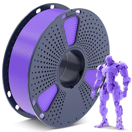 SUNLU PLA Filament 1.75mm, 3D Drucker Filament PLA 1.75mm +/- 0,02mm, Passend Für Sie Meisten FDM 3D Drucker, 1KG Spule. (Lila) von SUNLU
