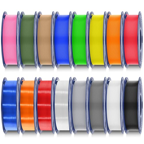 SUNLU PLA Filament 16 Color Bundle Multicolor SUNLU PLA Filament 16 Color Bundle Multicolor von SUNLU