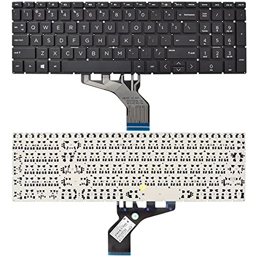 SUNMALL tastatur kompatibel mit HP 250 G7 255 G7 15-DA 15-DB 15-DK 15-DR 15-DW 15-DU 15S-DU 15-DY 15s-DY 15s-EQ 15-EF 15s-FQ 15-GW 17-CA.Home 17-by von SUNMALL
