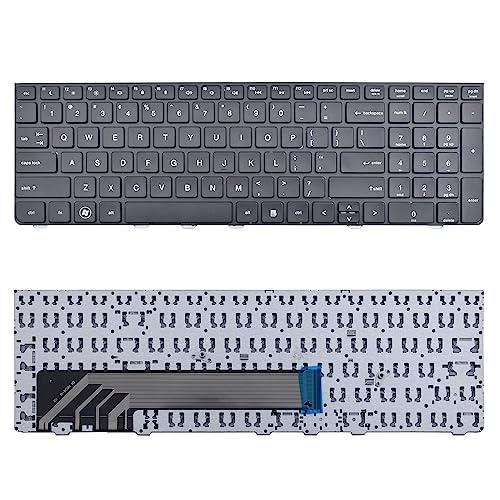 SUNMALL Keybard Ersatz ohne Rahmen für HP ProBook 4530s 4535s 4730s 4735s Serie schwarz US Layout (6 Monate Garantie) von SUNMALL