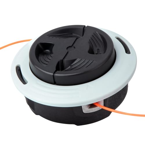 SUNMON 1 Stück Fadenkopf Motorsense für Stihl Autocut C26-2, Rasentrimmer Kopf Zweifaden-Mähkopf Gewindegröße von 0,39''x0,03'' für Rasenmäher Zubehör kompatibel mit den meisten FS90, FS94, FS100 SUNMON 1 Stück Fadenkopf Motorsense für Stihl Autocut C26-2, Rasentrimmer Kopf Zweifaden-Mähkopf Gewindegröße von 0,39''x0,03'' für Rasenmäher Zubehör kompatibel mit den meisten FS90, FS94, FS100 von SUNMON