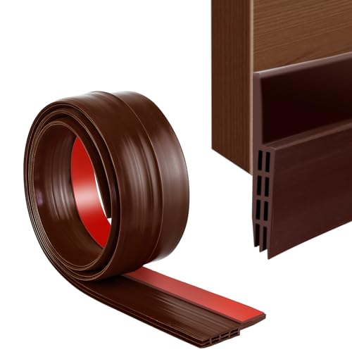SUNMON Zugluftstopper für Türen 100cm Braun - Türdichtung Selbstklebend Unten Haustür Zugluft Tür Windschutz Kälteschutz, 1M×5CM Tür Zugluftstopper Einfach angebracht Für Staub und Insektenabweisend SUNMON Zugluftstopper für Türen 100cm Braun - Türdichtung Selbstklebend Unten Haustür Zugluft Tür Windschutz Kälteschutz, 1M×5CM Tür Zugluftstopper Einfach angebracht Für Staub und Insektenabweisend von SUNMON
