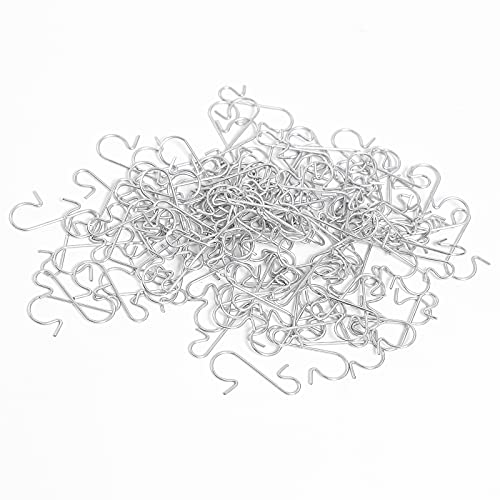 Ball Hangers for Christmas Tree, Pack of 120 Small S Hooks, Reusable S-shaped Baubles for Christmas Decorations Ball Hangers for Christmas Tree, Pack of 120 Small S Hooks, Reusable S-shaped Baubles for Christmas Decorations von SUNNEY