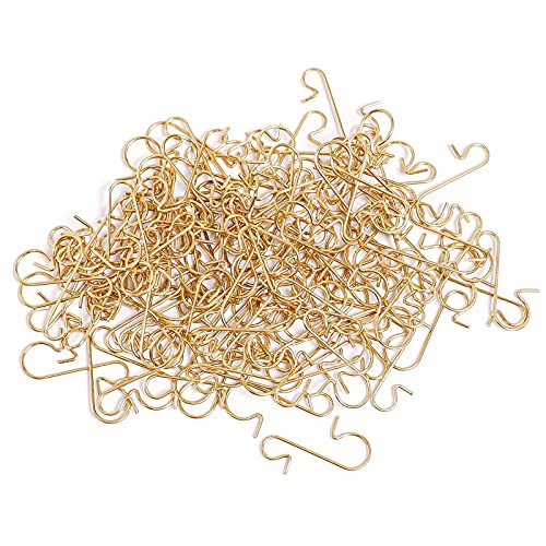 Kugelaufhänger für Weihnachtsbaum, 120 Stück Kleine S-förmige Kugeln, Wiederverwendbare S Haken für Weihnachtsdekorationen Kugelaufhänger für Weihnachtsbaum, 120 Stück Kleine S-förmige Kugeln, Wiederverwendbare S Haken für Weihnachtsdekorationen von Beebus