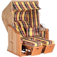 SUNNY SMART Strandkorb »Rustikal, aufgebaut«, BxHxT: 125 x 160 x 90 cm, Halblieger, beige/natur SUNNY SMART Strandkorb »Rustikal, aufgebaut«, BxHxT: 125 x 160 x 90 cm, Halblieger, beige/natur von SUNNY SMART