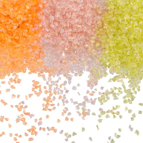 SUNNYCLUE 1 Box 300 g 3 Farben Zerstoßenes Glas Große Mengen Zerbrochener Glasstücke Kunstharz Unregelmäßige Kristallsplitter Kleine Splitter Klobige Flocken Pailletten Für Nagelkunst DIY Vasenfüller SUNNYCLUE 1 Box 300 g 3 Farben Zerstoßenes Glas Große Mengen Zerbrochener Glasstücke Kunstharz Unregelmäßige Kristallsplitter Kleine Splitter Klobige Flocken Pailletten Für Nagelkunst DIY Vasenfüller von SUNNYCLUE