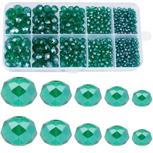 SUNNYCLUE 1 Box 780 Stück Rondell Gläserperlen Facettierte Kristallperlen Dunkelcyan 2 Mm 4 Mm 6 Mm 8 Mm 10 Mm Transparente Abstandshalter Funkelnde Diamantgeschliffene Galvanisierte Perlen Zur Schmuc SUNNYCLUE 1 Box 780 Stück Rondell Gläserperlen Facettierte Kristallperlen Dunkelcyan 2 Mm 4 Mm 6 Mm 8 Mm 10 Mm Transparente Abstandshalter Funkelnde Diamantgeschliffene Galvanisierte Perlen Zur Schmuc von SUNNYCLUE