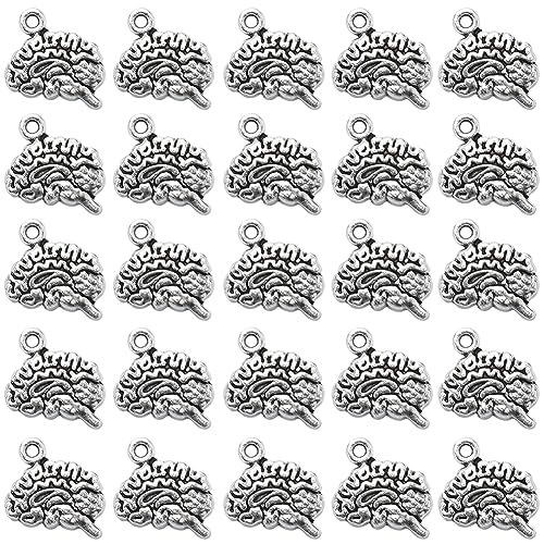 SUNNYCLUE 1 Box Mit 100 Stück Gehirn Charms Gehirn Charm Großpackung Graduierung Anatomische Gehirne Menschliche Anatomie Charm Tibet Stil Legierung Gruselige Medizinische Wissenschaft Charm Für Die SUNNYCLUE 1 Box Mit 100 Stück Gehirn Charms Gehirn Charm Großpackung Graduierung Anatomische Gehirne Menschliche Anatomie Charm Tibet Stil Legierung Gruselige Medizinische Wissenschaft Charm Für Die von SUNNYCLUE