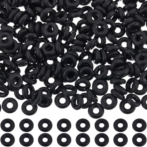 SUNNYCLUE 1 Box Mit 400 Stück Stopperringen Aus Silikonkautschuk Abstandsperlen Aus Gummi Kleiner Donut Wiederverwendbar Schwarzer O Ring Ortungsclip Verschlussperlen Stopper Für Die Schmuckherstellun SUNNYCLUE 1 Box Mit 400 Stück Stopperringen Aus Silikonkautschuk Abstandsperlen Aus Gummi Kleiner Donut Wiederverwendbar Schwarzer O Ring Ortungsclip Verschlussperlen Stopper Für Die Schmuckherstellun von SUNNYCLUE