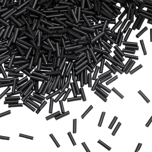 SUNNYCLUE 1 Schachtel 100g Schwarze Stiftperlen 8mm Glas Stiftperlen Großpackung Klein Lang Rund Undurchsichtig Röhre Lose Abstandsperlen Zur Schmuckherstellung Perlennähen Zubehör DIY Armbänder Hals SUNNYCLUE 1 Schachtel 100g Schwarze Stiftperlen 8mm Glas Stiftperlen Großpackung Klein Lang Rund Undurchsichtig Röhre Lose Abstandsperlen Zur Schmuckherstellung Perlennähen Zubehör DIY Armbänder Hals von SUNNYCLUE