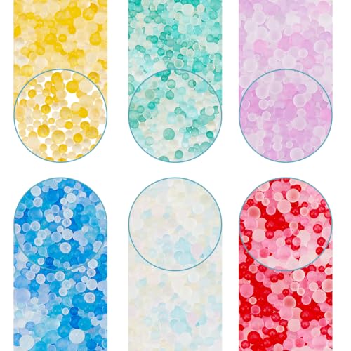 SUNNYCLUE 1 Schachtel 120g 6 Farben Blasenperlen Ohne Loch Glasblasenperlen 1.8~3.5mm Winziger Kaviar Bunt Schillernde Wassertropfen Perlen In Großpackung Für Schmuckherstellung Kunst Nagelharz Vase SUNNYCLUE 1 Schachtel 120g 6 Farben Blasenperlen Ohne Loch Glasblasenperlen 1.8~3.5mm Winziger Kaviar Bunt Schillernde Wassertropfen Perlen In Großpackung Für Schmuckherstellung Kunst Nagelharz Vase von SUNNYCLUE