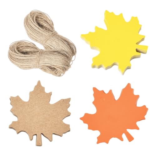 SUNNYCLUE 150 Stück Ahornblatt Geschenkanhänger Blätteranhänger Mit 1 Bündel Seil Erntedankfest Personalisierte Namensetiketten Herbst Papier Hängeornamente Für Hochzeit Geburtstag Party Feiertagsdeko SUNNYCLUE 150 Stück Ahornblatt Geschenkanhänger Blätteranhänger Mit 1 Bündel Seil Erntedankfest Personalisierte Namensetiketten Herbst Papier Hängeornamente Für Hochzeit Geburtstag Party Feiertagsdeko von SUNNYCLUE