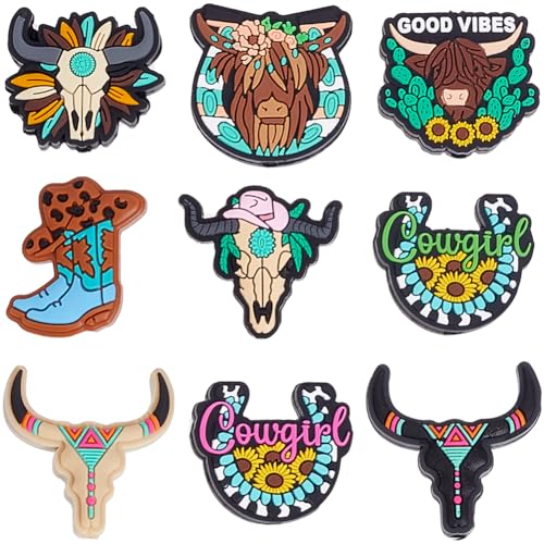 SUNNYCLUE 18 Stück 9 Stile Cowboy Silikon Fokusperlen Bullenperlen Kuhmotiv Yak Western Wüstenstiefel Hufeisen Tier Cowboy Perlen Zur Schmuckherstellung Bastelzubehör Armbänder DIY Perlen Schlüsselanh SUNNYCLUE 18 Stück 9 Stile Cowboy Silikon Fokusperlen Bullenperlen Kuhmotiv Yak Western Wüstenstiefel Hufeisen Tier Cowboy Perlen Zur Schmuckherstellung Bastelzubehör Armbänder DIY Perlen Schlüsselanh von SUNNYCLUE
