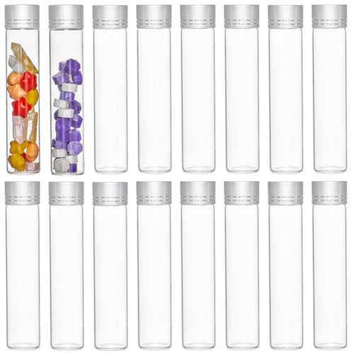 SUNNYCLUE 20 Stück Glasperlenflaschen 25 ml Mini Glasfläschchen Mit Aluminium Schraubdeckel Mini Glasflasche Mit Siegel Winzige Fläschchen Klare Glasgefäße Für Ätherische Öle Flüssigkeiten Pulver Nach SUNNYCLUE 20 Stück Glasperlenflaschen 25 ml Mini Glasfläschchen Mit Aluminium Schraubdeckel Mini Glasflasche Mit Siegel Winzige Fläschchen Klare Glasgefäße Für Ätherische Öle Flüssigkeiten Pulver Nach von SUNNYCLUE
