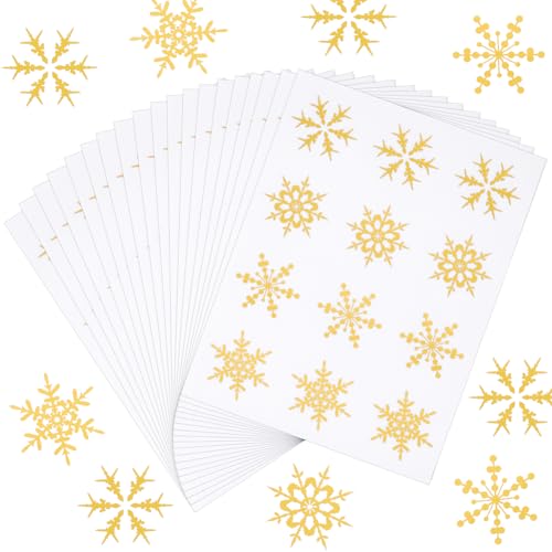 SUNNYCLUE 300 Stück Goldene Schneeflocken Aufkleber Mini Weihnachtsaufkleber Großpackung Kunststoff Selbstklebend Weihnachts Schneeflocken Etiketten Aufkleber Für Heimwerker Basteln Partys Umschläge G SUNNYCLUE 300 Stück Goldene Schneeflocken Aufkleber Mini Weihnachtsaufkleber Großpackung Kunststoff Selbstklebend Weihnachts Schneeflocken Etiketten Aufkleber Für Heimwerker Basteln Partys Umschläge G von SUNNYCLUE