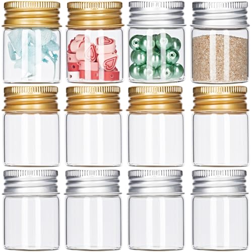 SUNNYCLUE 32 Stück Kleine Glasgefäße Mit Aluminium Schraubdeckel 15 ml Mini Glasfläschchen Versiegelte Glasflaschen Leere Glasflasche Durchsichtige Kleine Gefäße Wunschflasche Für Flüssigkeiten Pflanz SUNNYCLUE 32 Stück Kleine Glasgefäße Mit Aluminium Schraubdeckel 15 ml Mini Glasfläschchen Versiegelte Glasflaschen Leere Glasflasche Durchsichtige Kleine Gefäße Wunschflasche Für Flüssigkeiten Pflanz von SUNNYCLUE