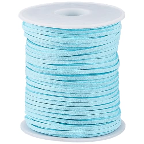 SUNNYCLUE 49 Yards/45 m Blaue Wildlederschnur Aus PU Leder Flache Schnur 3mm Dünn Zum Flechten von Perlen Armbändern Bändern Schnürsenkel Zur Schmuckherstellung Halsketten Traumfänger Schnürsenkel DIY SUNNYCLUE 49 Yards/45 m Blaue Wildlederschnur Aus PU Leder Flache Schnur 3mm Dünn Zum Flechten von Perlen Armbändern Bändern Schnürsenkel Zur Schmuckherstellung Halsketten Traumfänger Schnürsenkel DIY von SUNNYCLUE