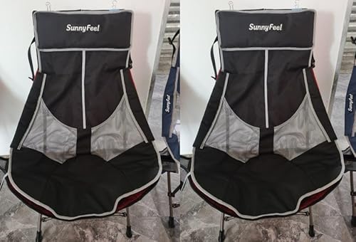 SUNNYFEEL Kompakter Klappstuhl schwarz 2er Set SUNNYFEEL Kompakter Klappstuhl schwarz 2er Set von SUNNYFEEL