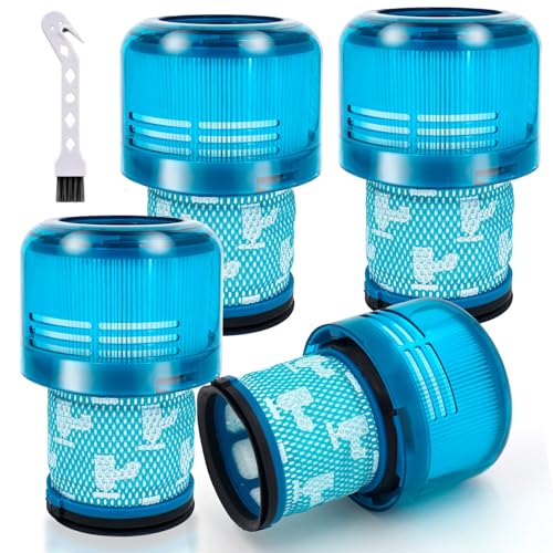 4 Stück Filter für Dyson V15 SV14 SV17 SV22 Detect Animal Absolute Extra Pro Torque Drive Akku Staubsauger, V15 Filter Ersatzfilter Zubehör mit 1 Bürste, Ersetzen Sie # 970013-02 4 Stück Filter für Dyson V15 SV14 SV17 SV22 Detect Animal Absolute Extra Pro Torque Drive Akku Staubsauger, V15 Filter Ersatzfilter Zubehör mit 1 Bürste, Ersetzen Sie # 970013-02 von SUNOHE