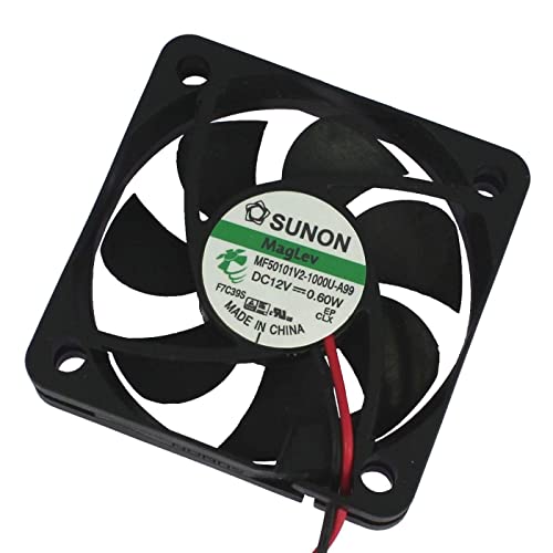 SUNON 12V DC 0,6W 50x50x10mm 18,7m³/h 4800U/Min 18,7m³/h Sunon MF50101V21000UA99 SUNON 12V DC 0,6W 50x50x10mm 18,7m³/h 4800U/Min 18,7m³/h Sunon MF50101V21000UA99 von Sunon
