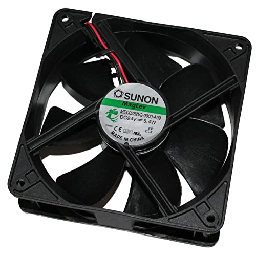 SUNON 24V 5,5W 120x120x38mm 197m³/h 44dBA ; Sunon MEC0382V2-A99 von Sunon