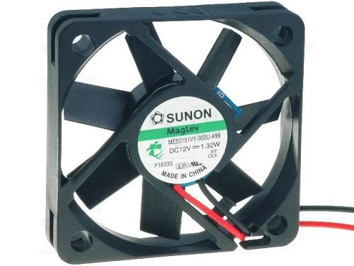 Sunon Lüfter 50x50x10mm MF50101V1-A99 DC 12V 5800 U/min 31dBA Vapolager 2 Litzen von Sunon
