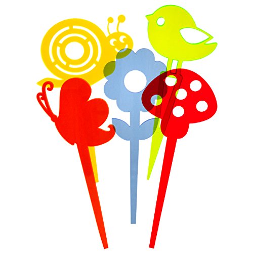 SUNPLAY "Blumenstecker im Farbmix, 5 Stück im Set, Dekostecker Pflanzstecker Gartenstecker SUNPLAY "Blumenstecker im Farbmix, 5 Stück im Set, Dekostecker Pflanzstecker Gartenstecker von SUNPLAY