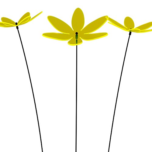 SUNPLAY Sonnenfänger Lotusblume in GELB, 3 Stück zu je 20 cm Durchmesser im Set + 70 cm Schwingstäbe SUNPLAY Sonnenfänger Lotusblume in GELB, 3 Stück zu je 20 cm Durchmesser im Set + 70 cm Schwingstäbe von SUNPLAY