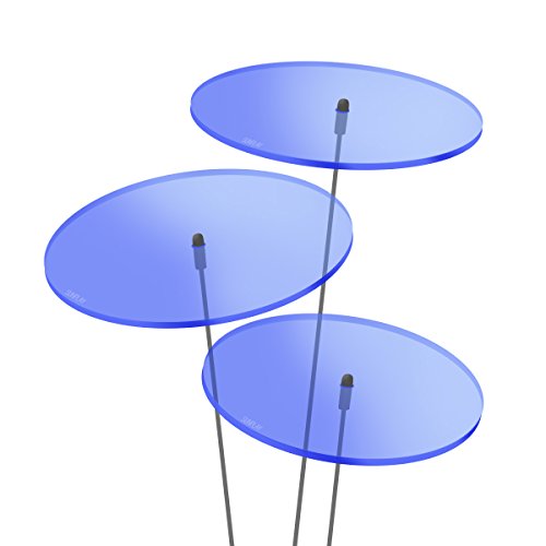 SUNPLAY "Sonnenfänger-Scheiben in BLAU, 3 Stück je 10 cm Durchmesser im Set + 35 cm Schwingstäbe SUNPLAY "Sonnenfänger-Scheiben in BLAU, 3 Stück je 10 cm Durchmesser im Set + 35 cm Schwingstäbe von SUNPLAY