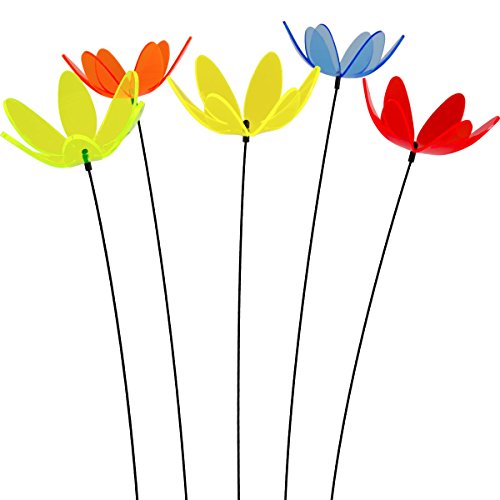 SUNPLAY Sonnenfänger Seerose im FARBMIX, 5 Stück zu je 15 cm Durchmesser im Set + 70 cm Schwingstäbe SUNPLAY Sonnenfänger Seerose im FARBMIX, 5 Stück zu je 15 cm Durchmesser im Set + 70 cm Schwingstäbe von SUNPLAY