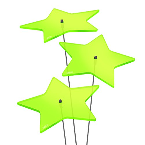 SUNPLAY Sonnenfänger Sterne Stella in GRÜN, 3 Stück je 10 cm Durchmesser im Set + 35 cm Schwingstäbe SUNPLAY Sonnenfänger Sterne Stella in GRÜN, 3 Stück je 10 cm Durchmesser im Set + 35 cm Schwingstäbe von SUNPLAY