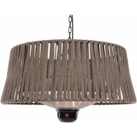 Sunred - Hänge-Infrarot-Heizstrahler Artix Corda Bright Hanging Brown 1800 Watt von SUNRED