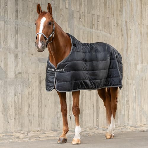 SUNRIDE Unterdecke 150g für Pferde - flexibel kombinierbar mit unseren Winterdecken und Regendecken (155 cm) von SUNRIDE