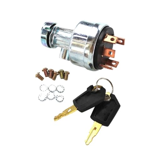 SUNSKYLY Zündschloss 1 stück 6 Stecker Zündschalter W/2 Schlüssel 7Y-3918 7Y3918 Kompatibel Mit CAT E320B 320B Bagger Reparatur Teile von SUNSKYLY