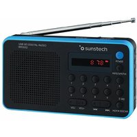 Tragbares Radio sunstech rpds32bl/ schwarz und blau Tragbares Radio sunstech rpds32bl/ schwarz und blau von SUNSTECH