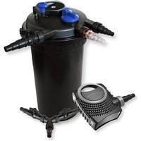Sunsun - Komplettset: CPF-15000 Teichdruckfilter bis 30000 l mit 18 Watt uv-c Teichklärer, CTF-8000 SuperECO Teichpumpe 8000l/h 70W, Y-Verteiler Sunsun - Komplettset: CPF-15000 Teichdruckfilter bis 30000 l mit 18 Watt uv-c Teichklärer, CTF-8000 SuperECO Teichpumpe 8000l/h 70W, Y-Verteiler von SUNSUN