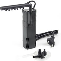 SunSun HJ-611B Innenfilter Aquarium mit Pumpe 450l/h 6W Filterpumpe für kleines Aquarium bis 60 Liter von SUNSUN