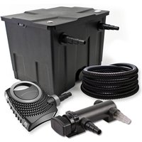 SunSun Komplettset: CBF-350 Teichfilter bis 12000 L Teichfilteranlage als Durchlauffilter, CTF-8000 SuperECO Teichpumpe 8000l/h 70W, CUV-318 SunSun Komplettset: CBF-350 Teichfilter bis 12000 L Teichfilteranlage als Durchlauffilter, CTF-8000 SuperECO Teichpumpe 8000l/h 70W, CUV-318 von SUNSUN