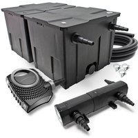 SunSun Komplettset: CBF-350B Teichfilter bis 60000 L Teichfilteranlage Durchlauffilter, NEO6000 Teichpumpe 6000l/h 40W, CUV-224 Teichklärer 24W, 5m SunSun Komplettset: CBF-350B Teichfilter bis 60000 L Teichfilteranlage Durchlauffilter, NEO6000 Teichpumpe 6000l/h 40W, CUV-224 Teichklärer 24W, 5m von SUNSUN