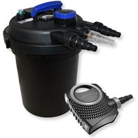 Sunsun - Komplettset: CPF-180 Teichdruckfilter bis 6000 l Teichfilteranlage mit 11 Watt uv-c Teichklärer, CTF-8000 SuperECO Teichpumpe 8000l/h 70W Sunsun - Komplettset: CPF-180 Teichdruckfilter bis 6000 l Teichfilteranlage mit 11 Watt uv-c Teichklärer, CTF-8000 SuperECO Teichpumpe 8000l/h 70W von SUNSUN
