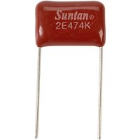 TS02002E474KSB0E0R 1 St. Folienkondensator 470 nF 250 v 10 % 15 mm (l x b) 7.8 mm x 18 mm - Suntan von SUNTAN