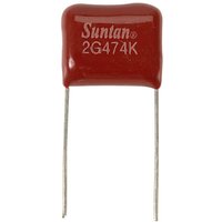 TS02002G474KSB0E0R 1 St. Folienkondensator 470 nF 400 v 10 % 15 mm (l x b) 10 mm x 19 mm - Suntan von SUNTAN