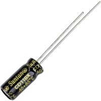 TS13DE1J100MSB030R Elektrolyt-Kondensator 2 mm 10 µF 63 v 20 % (l x b) 11 mm x 5 mm 1 St. - Suntan von SUNTAN