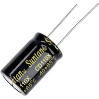 TS13DE1V222MSB0C0R Elektrolyt-Kondensator 7.5 mm 2200 µF 35 v 20 % (l x b) 25 mm x 16 mm 1 - Suntan von SUNTAN