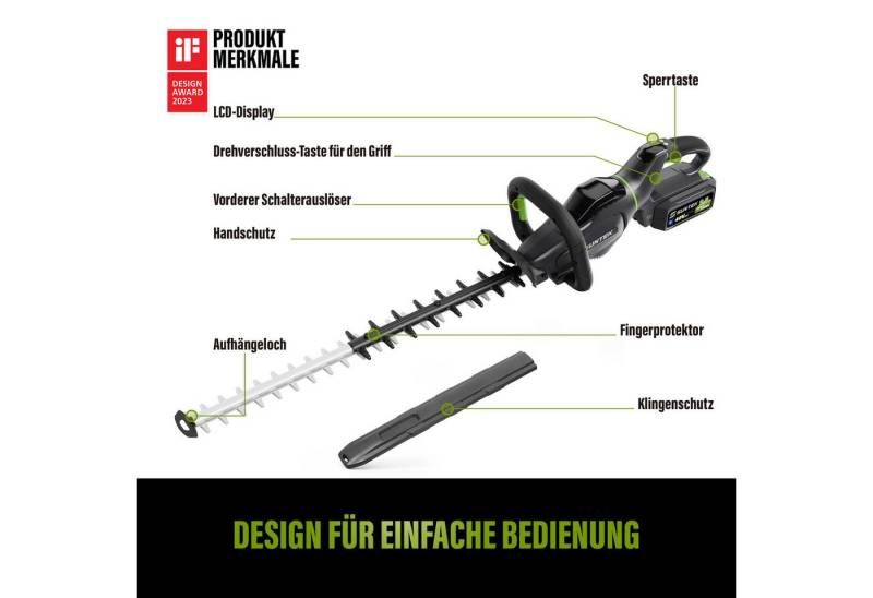SUNTEK Akku-Heckenschere SHT4624 von SUNTEK
