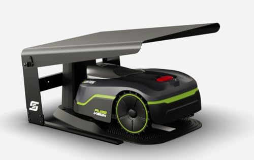 SUNTEK Garage für Mähroboter SRM2060 - Schutz vor Wind Regen Laub und Sonneinstrahlung - Einfache Montage und Wetterfester Schutz von SUNTEK