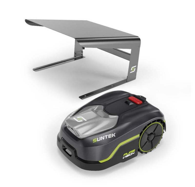 SUNTEK Rasenmähroboter SUNTEK Mähroboter PureVision, bis 600 m² Rasenfläche, Inkl. Garage von SUNTEK