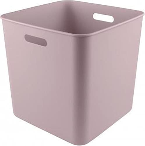 10 Stück - Sunware Basic Cube Box 25 Liter - 31,8 x 31,8 x 31,1cm - Rosa von SUNWARE perfectly organised