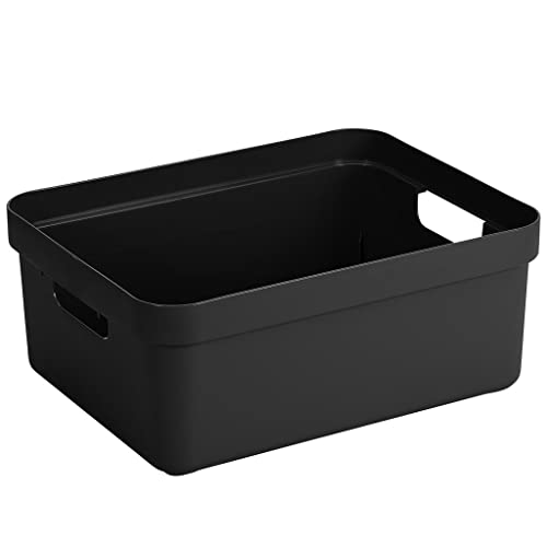 3 Stück - SUNWARE Sigma Home Box 24 Liter ohne Deckel, 44,5 x 34,5 x 18 cm - schwarz 3 Stück - SUNWARE Sigma Home Box 24 Liter ohne Deckel, 44,5 x 34,5 x 18 cm - schwarz von SUNWARE perfectly organised